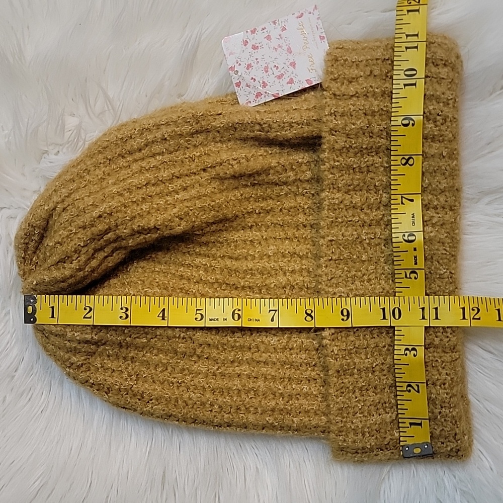 Free People Mustard Knit Beanie - Picture 7 of 7